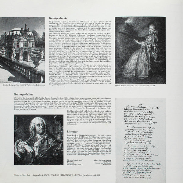 Johann Sebastian Bach : Violinkonzerte Auf Originalinstrumenten = Violin Concertos On Original Instruments (LP, RE, Gat)
