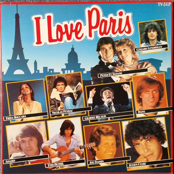 Various : I Love Paris (2xLP, Comp)