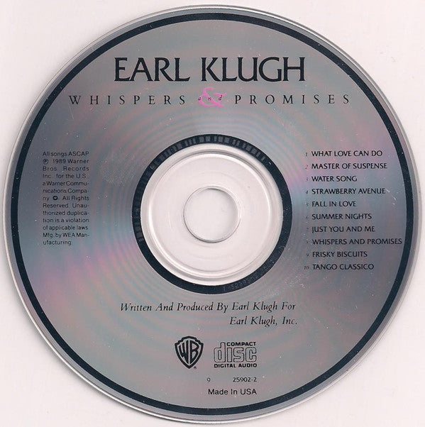 Earl Klugh : Whispers And Promises (CD, Album)