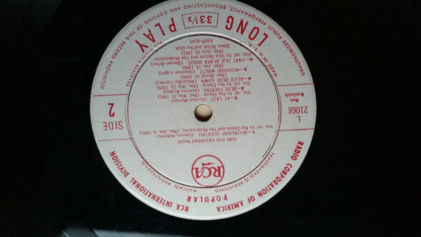 Glenn Miller : Juke Box Saturday Night (LP, Comp)
