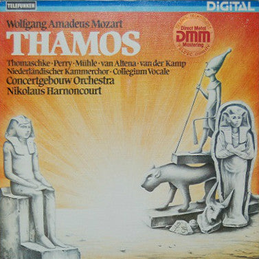 Wolfgang Amadeus Mozart, Concertgebouworkest, Nikolaus Harnoncourt : Thamos (LP, Blu)