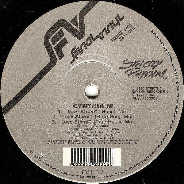 Cynthia M : Love Storm (12")