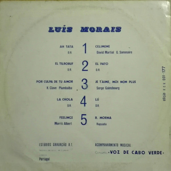 Luis Morais : Luís Morais (LP, Album)