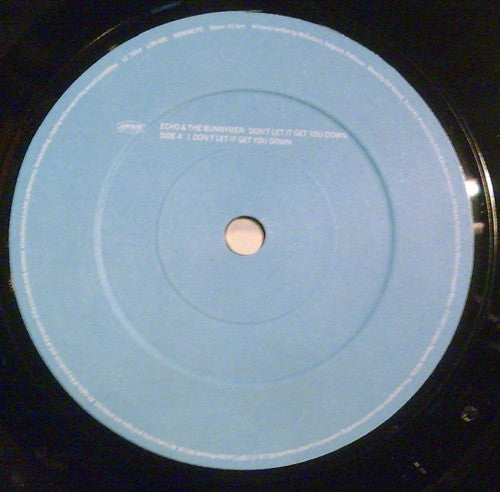 Echo & The Bunnymen : Don't Let It Get You Down (7", Single)