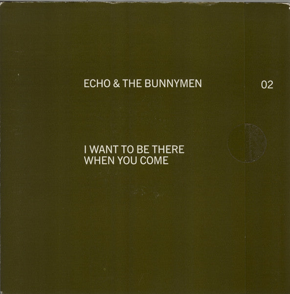 Echo & The Bunnymen : I Want To Be There When You Come (7", Single)