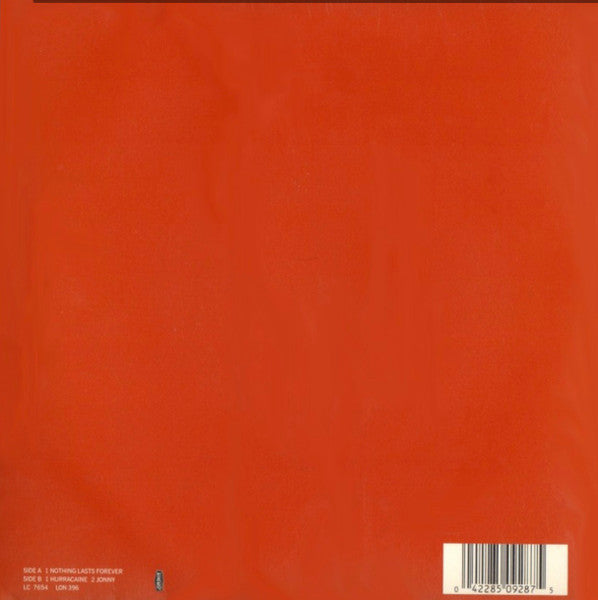 Echo & The Bunnymen : Nothing Lasts Forever (7", Single)