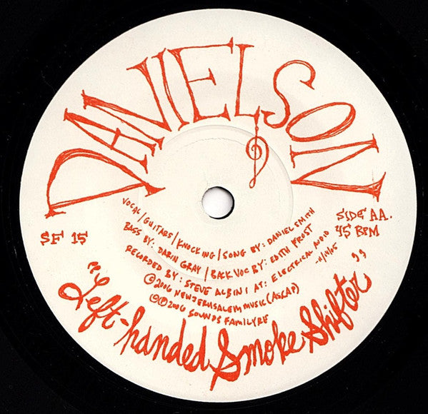 Danielson (2) : Powership / Smokeship (7", Single, Ltd)