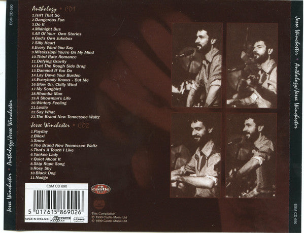 Jesse Winchester : Anthology (2xCD, Comp)