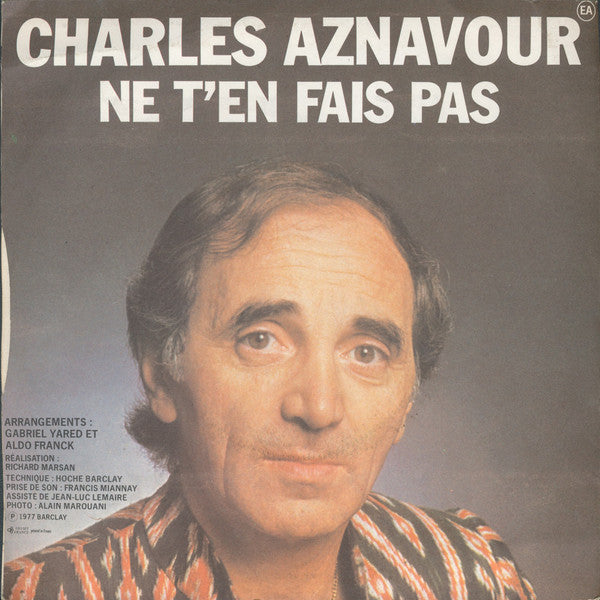 Charles Aznavour : J'ai Vu Paris (7", Single)