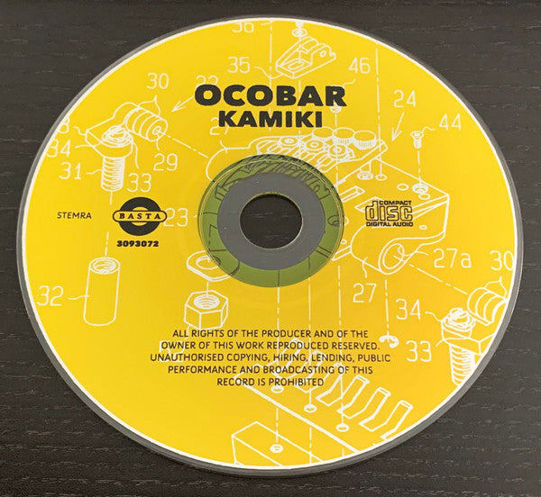 Ocobar : Kamiki (CD, Album)