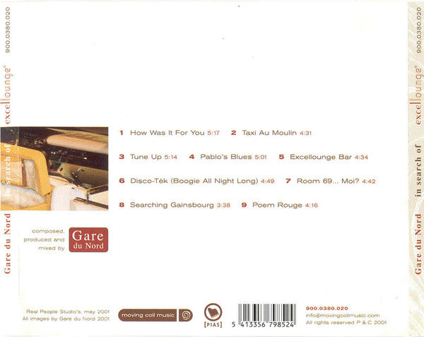 Gare Du Nord : In Search Of Excellounge (CD, Album)
