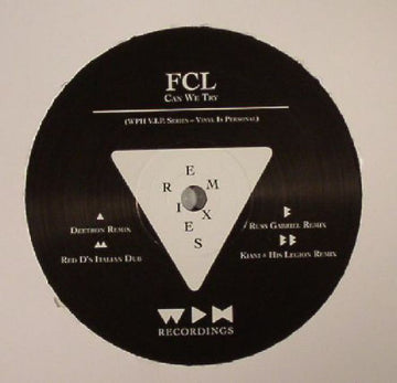 FCL : Can We Try Remixes (12", EP)