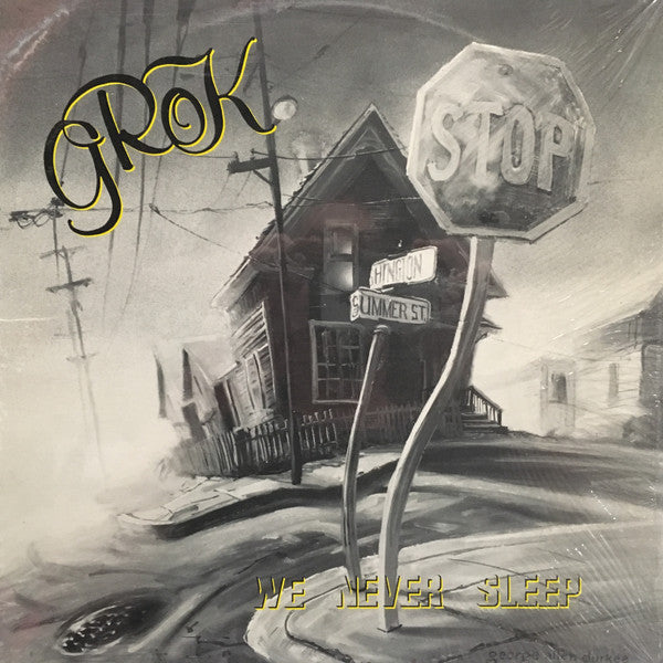 Grok (7) : We Never Sleep (LP, Album)