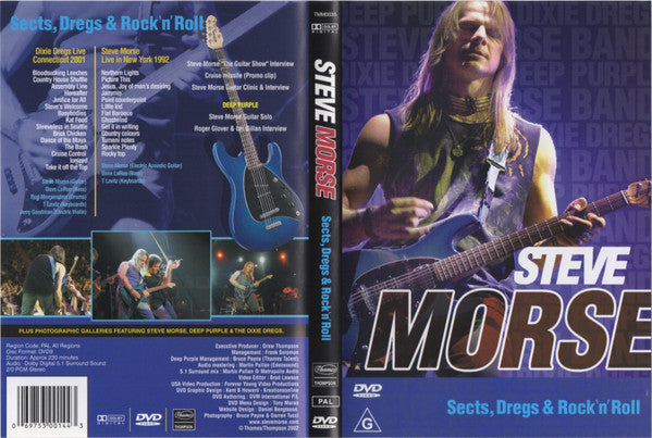 Steve Morse : Sects, Dregs & Rock 'n' Roll (DVD-V, PAL)
