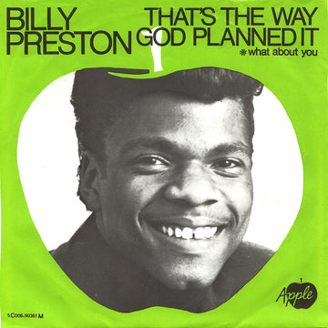 Billy Preston : That's The Way God Planned It (7", Single, Mono)