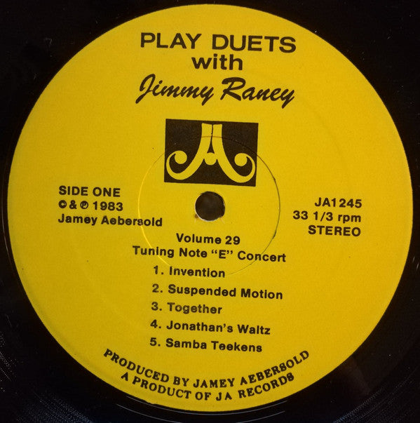 Jimmy Raney : Play Duets With Jimmy Raney (LP, Album)