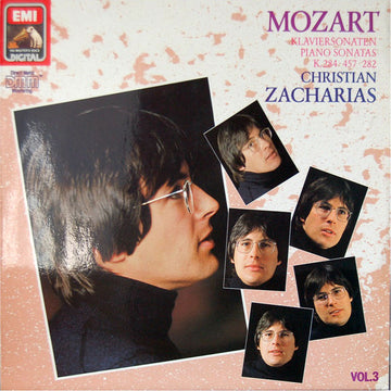 Wolfgang Amadeus Mozart - Christian Zacharias : Klaviersonaten - Vol. III (LP)