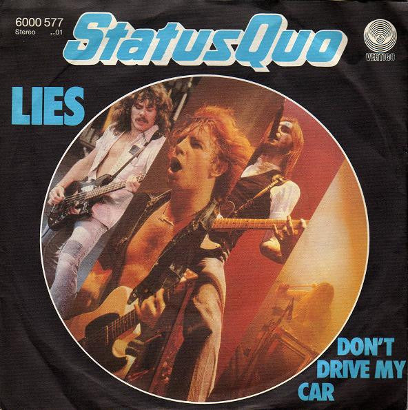 Status Quo : Lies (7", Single)