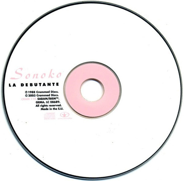 Sonoko : La Débutante (CD, Album, RE)
