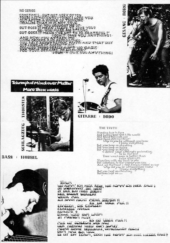 Magnetic Ad : No Sense (7", Cle)