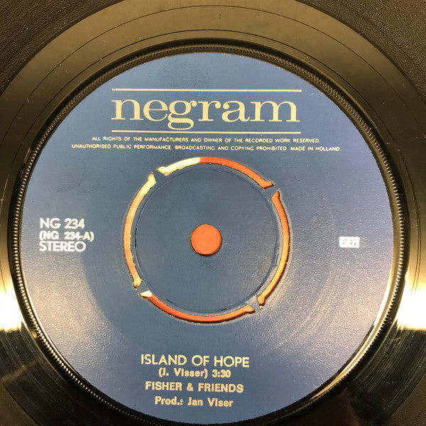 Fisher & Friends : Island Of Hope (7", Single)
