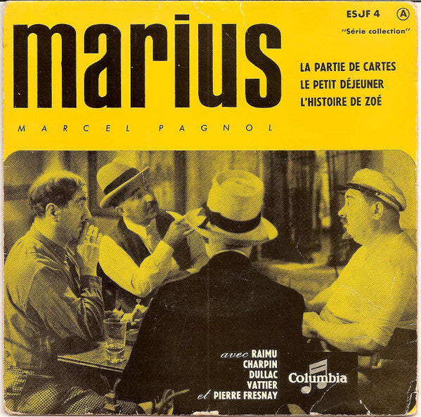 Marcel Pagnol : Marius (7")