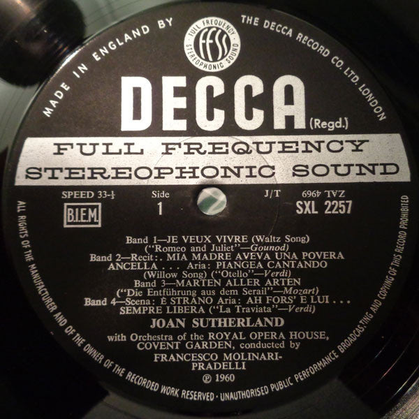 Joan Sutherland : The Art Of The Prima Donna, Vol.2 (LP, Album, RP)