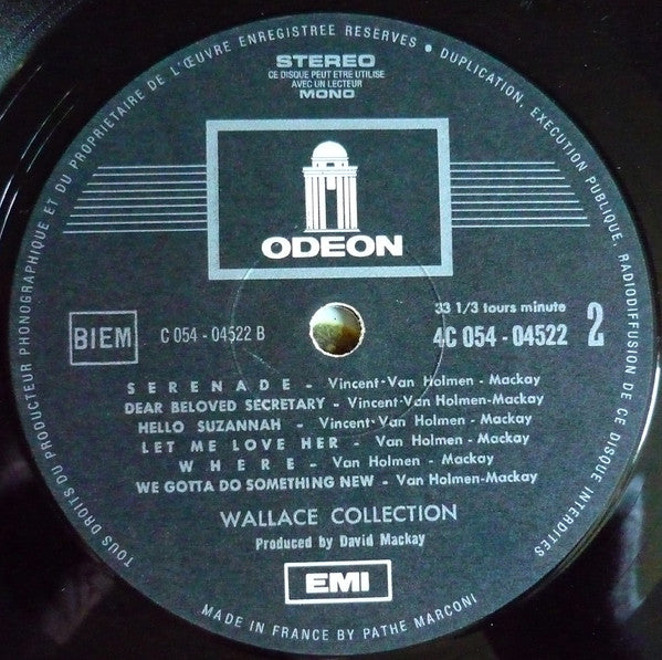 Wallace Collection : Wallace Collection (LP, Comp, M/Print)