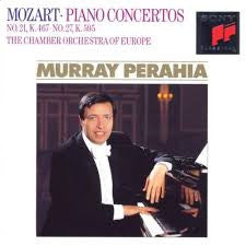 Wolfgang Amadeus Mozart, Murray Perahia, The Chamber Orchestra Of Europe : Piano Concertos No. 21, K. 467 • No. 27, K. 595 (CD, Album)