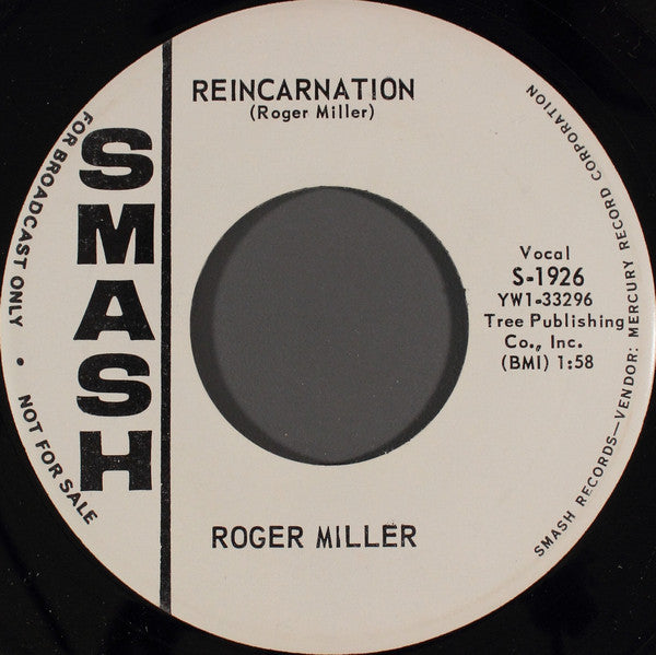 Roger Miller : Chug-A-Lug (7", Promo)