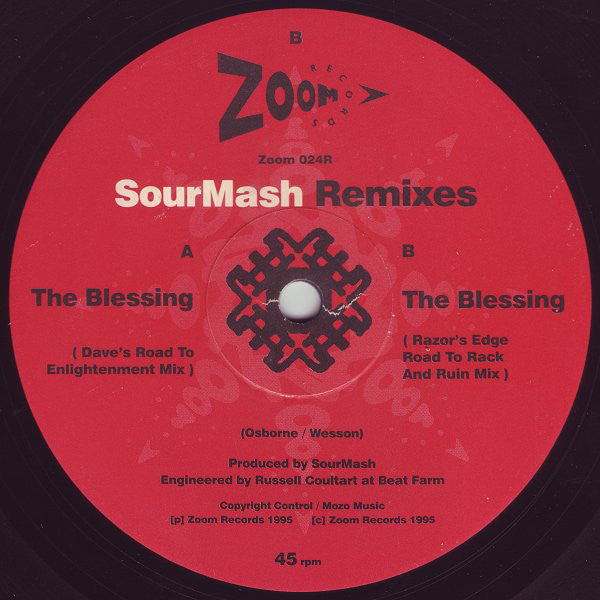 Sourmash : The Blessing (Remixes) (12")