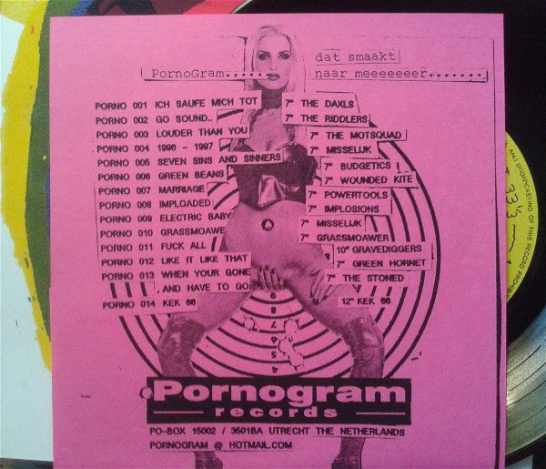 Grassmoawer : 7 Songs For A 12 Minute Ride (7", EP, M/Print)