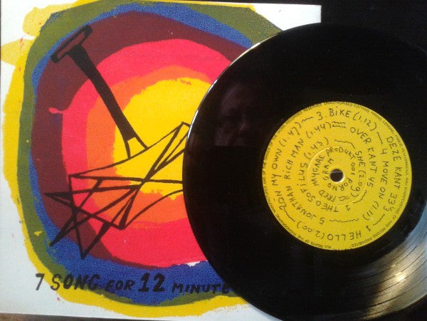 Grassmoawer : 7 Songs For A 12 Minute Ride (7", EP, M/Print)