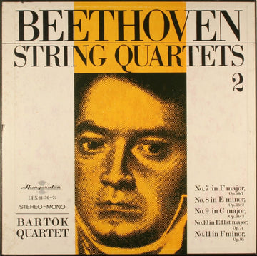 Ludwig van Beethoven, Bartók Quartet : Beethoven - String Quartets 2 (3xLP + Box)