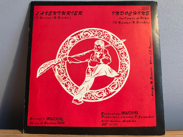 Indochine : L'Aventurier (7", Single)