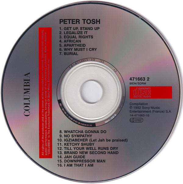 Peter Tosh : Gold Collection (CD, Comp)