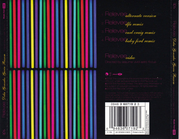Delia Gonzalez & Gavin Russom : Relevee (CD, Single, Enh)