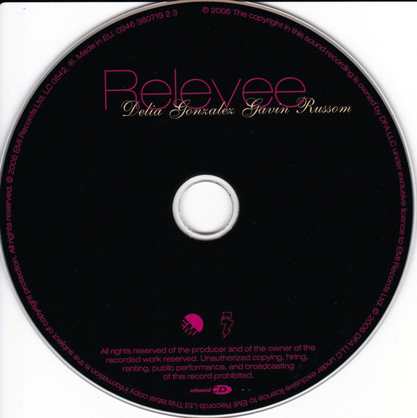 Delia Gonzalez & Gavin Russom : Relevee (CD, Single, Enh)