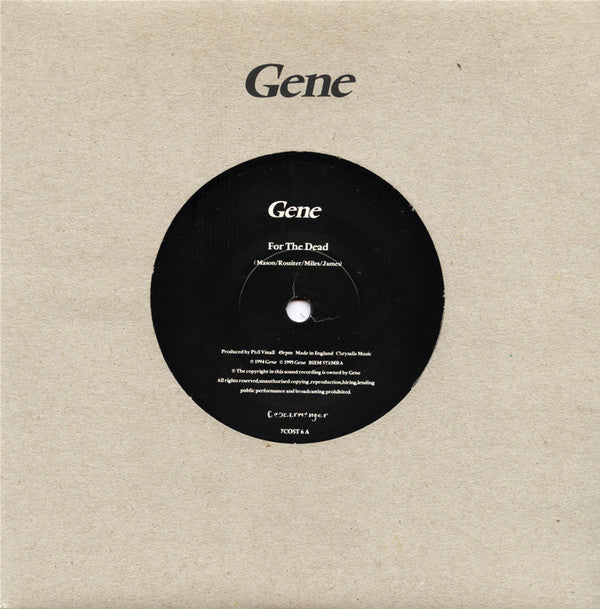 Gene : For The Dead / Child's Body (7", Single)