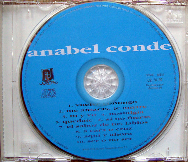 Anabel Conde : Anabel Conde (CD, Album)