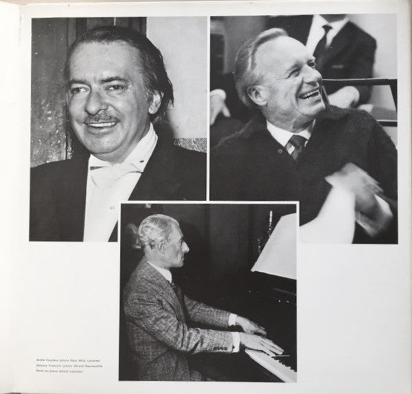 Ravel* / Samson François, Société Des Concerts Du Conservatoire*, André Cluytens : Les Deux Concertos Pour Piano (LP, RE)
