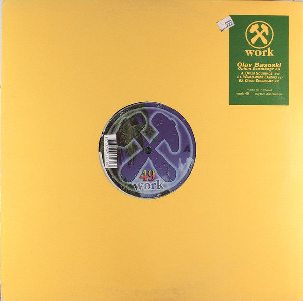 Olav Basoski : Opium Scumbagz ep (12", EP, Yel)