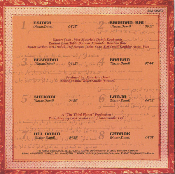 The Third Planet : Kurdistani (CD, Album)