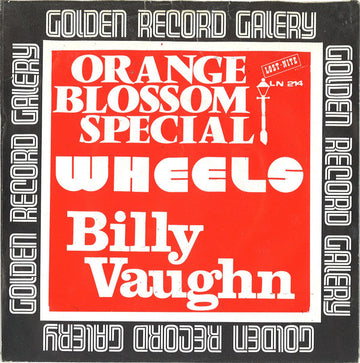 Billy Vaughn : Wheels (7", Single, RE)