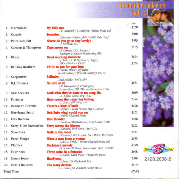 Various : Heartbreakers Vol. 2 (CD, Comp)