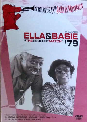 Ella Fitzgerald, Count Basie : Norman Granz' Jazz In Montreux Presents Ella & Basie "The Perfect Match" '79 (DVD-V, Multichannel, PAL)