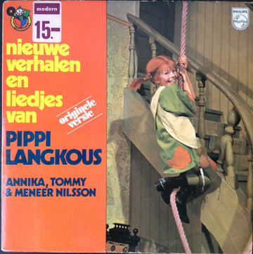 Pippi Långstrump : Annika, Tommy & Meneer Nilsson (LP)