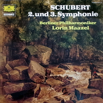 Franz Schubert - Berliner Philharmoniker, Lorin Maazel : 2. Und 3. Symphonie (LP)