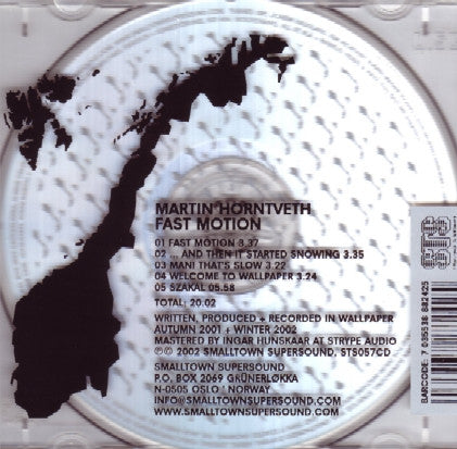 Martin Horntveth : Fast Motion (CD, Single)