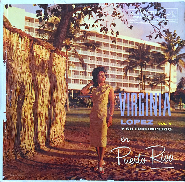 Virginia López Y Su Trio Imperio : En Puerto Rico - Vol. V (LP, Album)